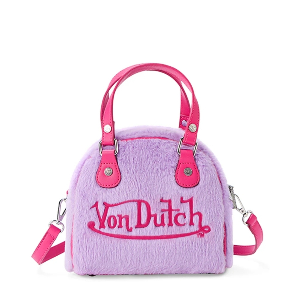 Von Dutch Purple and Pink Women's Bag